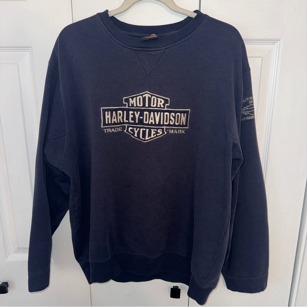 Harley Davidson Valparaiso, Indiana Crewneck Sweatshirt